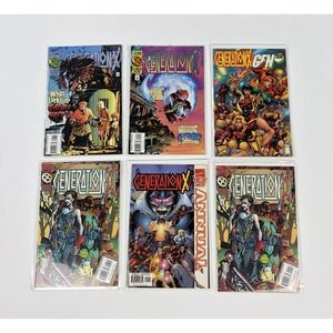 Marvel Generation X Comic Book Lot - X-Men Related - 6 Issues Including Annual